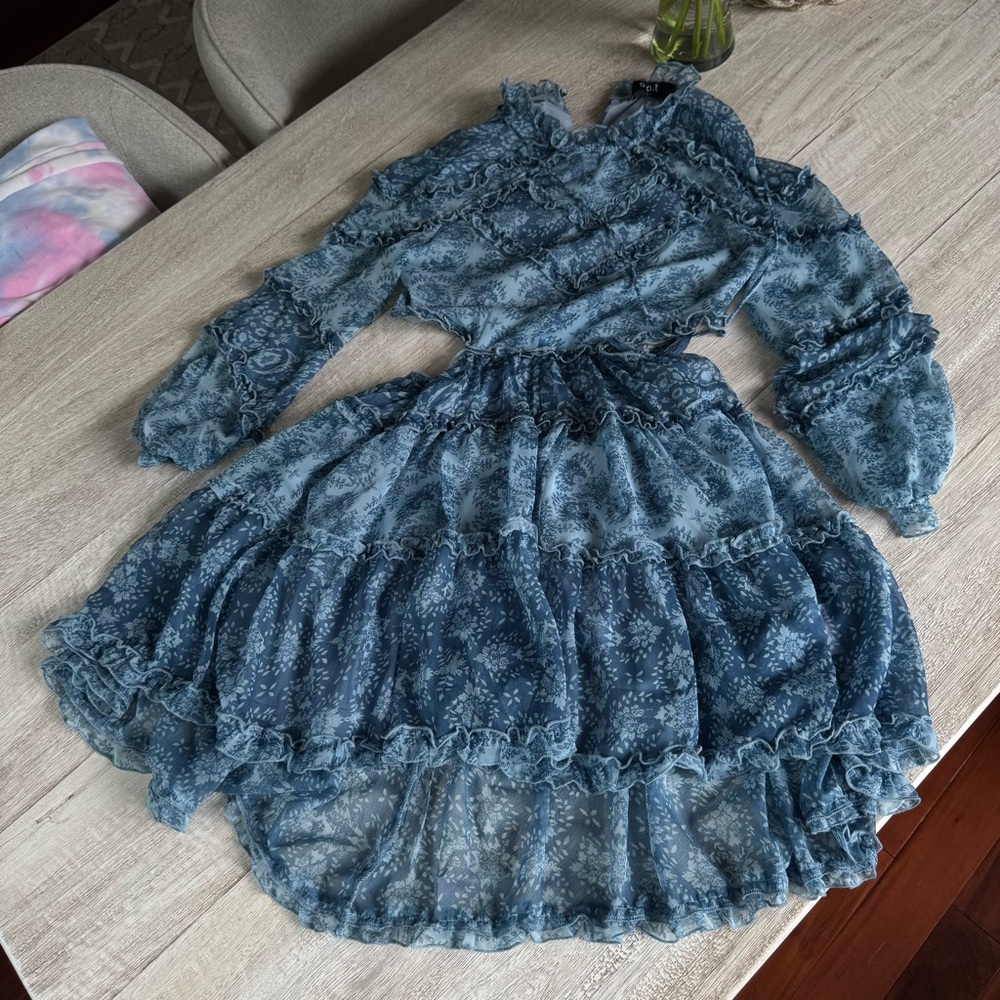 O.p.t blue Dress